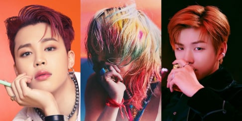 G-Dragon, BTS, Jimin, Kang Daniel