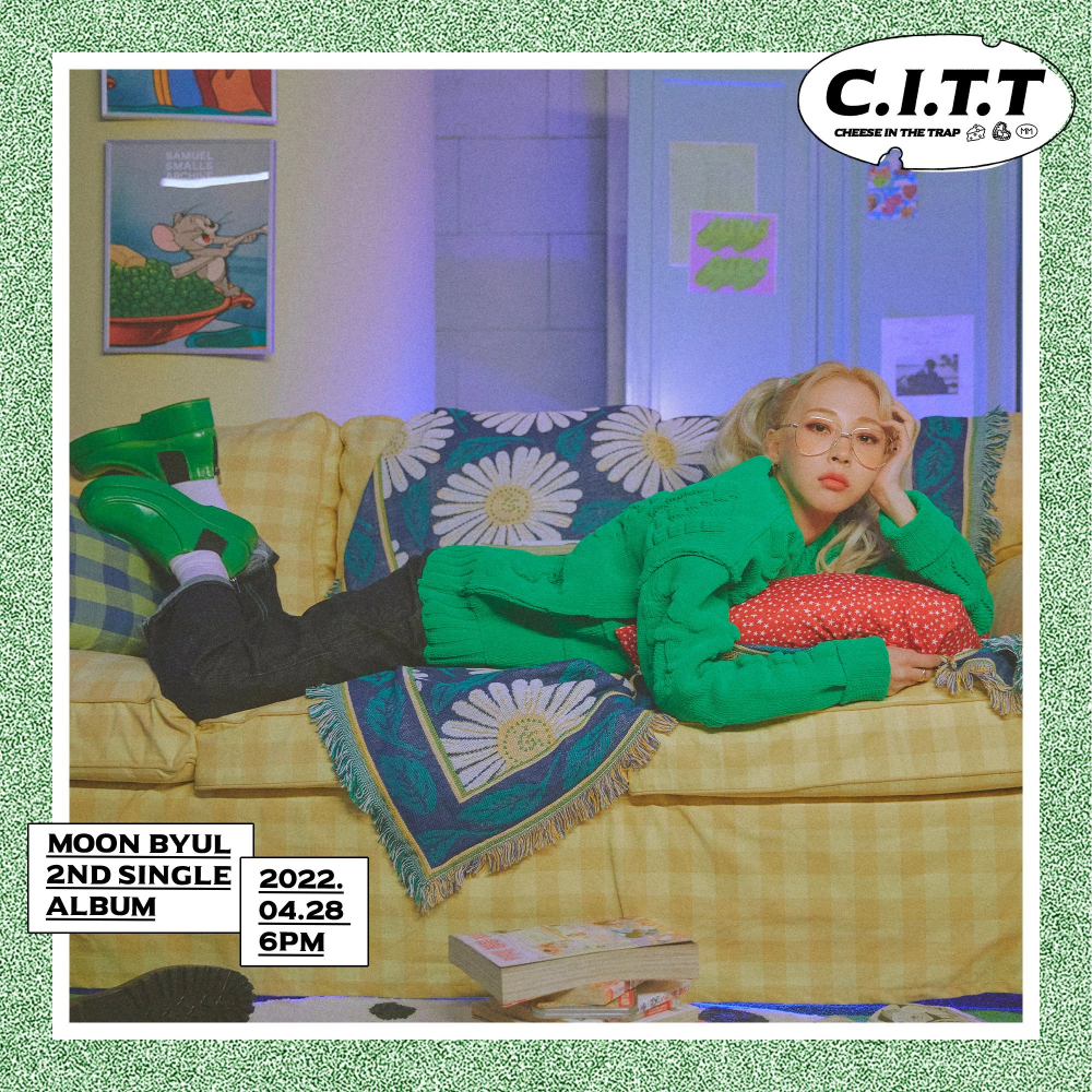 [Камбэк] Мунбёль из MAMAMOO сингл-альбом «CITT (Cheese in the Trap)»: музыкальный клип