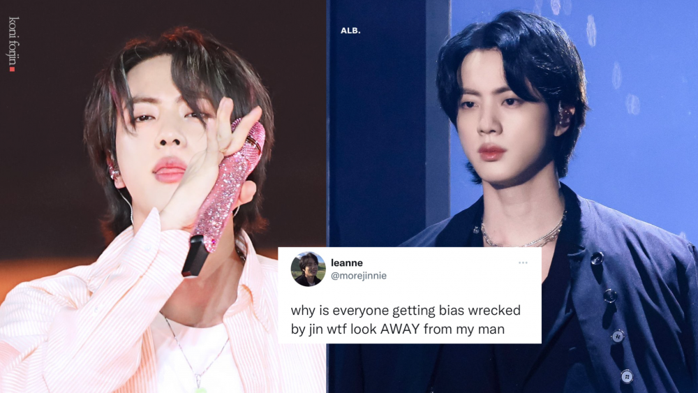 Why is Jin from BTS sitting down on a chair at PTD On Stage Las Vegas D-4?  - Quora