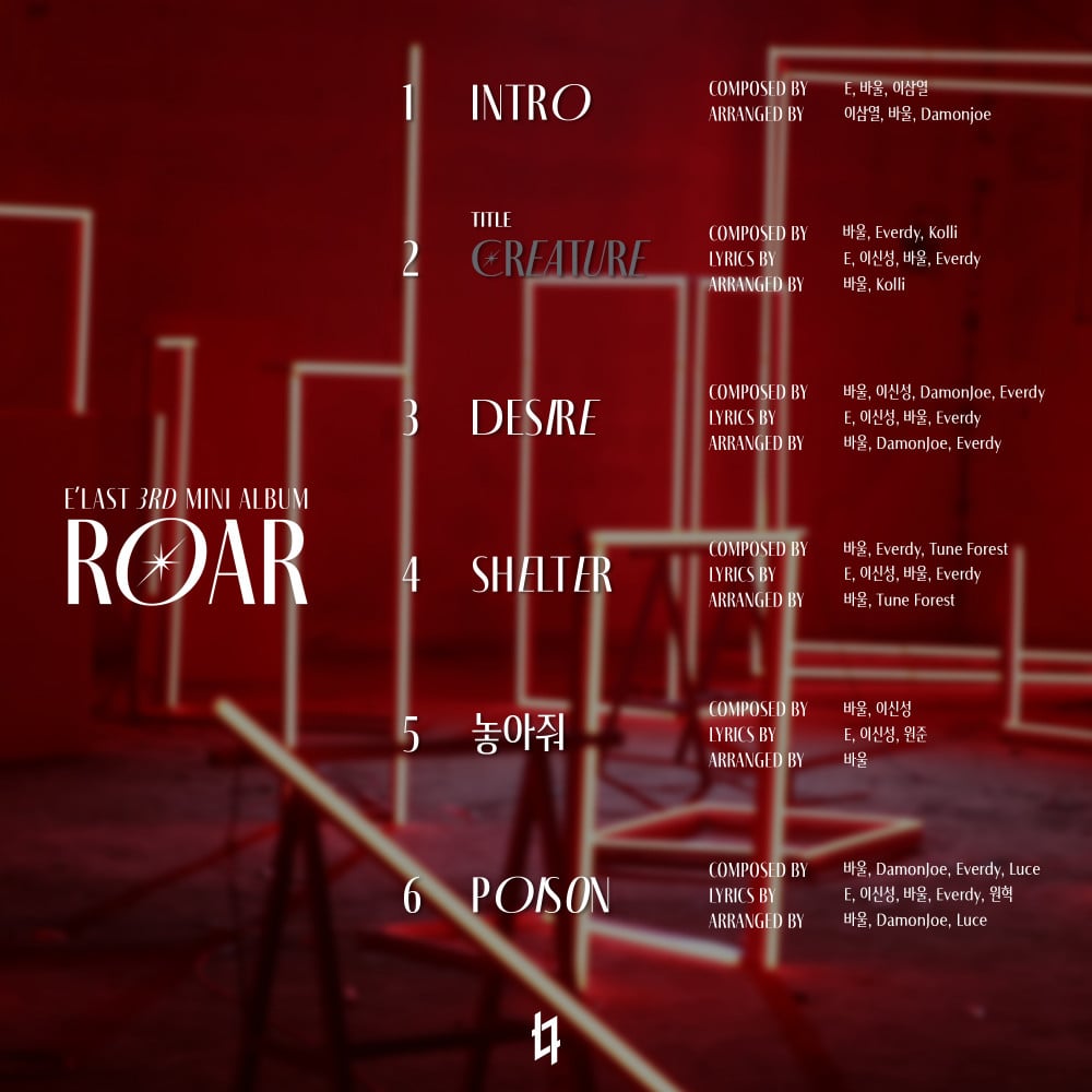 3rd Mini Album [ROAR] - Album by E'LAST