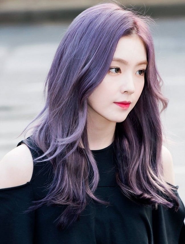 Айрин (Red Velvet) против Карины (aespa): кому фиолетовый цвет волос идет лучше