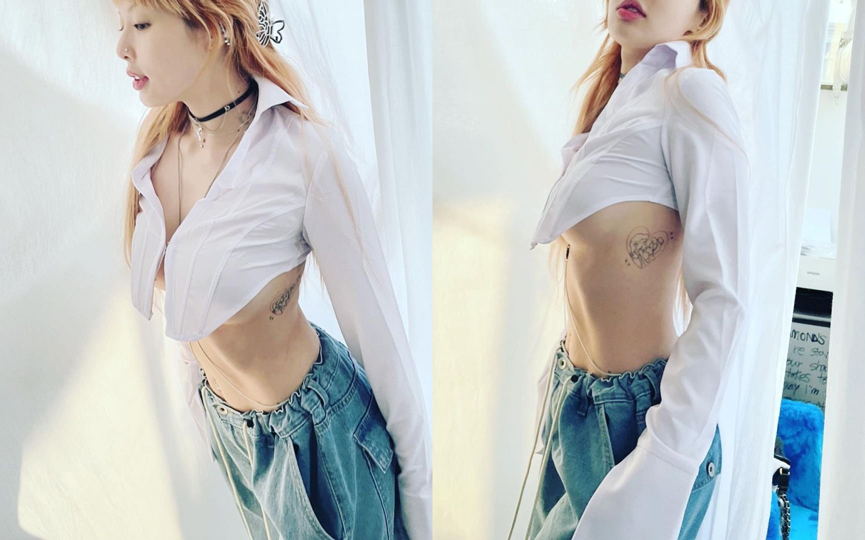 HyunA garners attention for her 'under boob' fashion in her latest  Instagram post