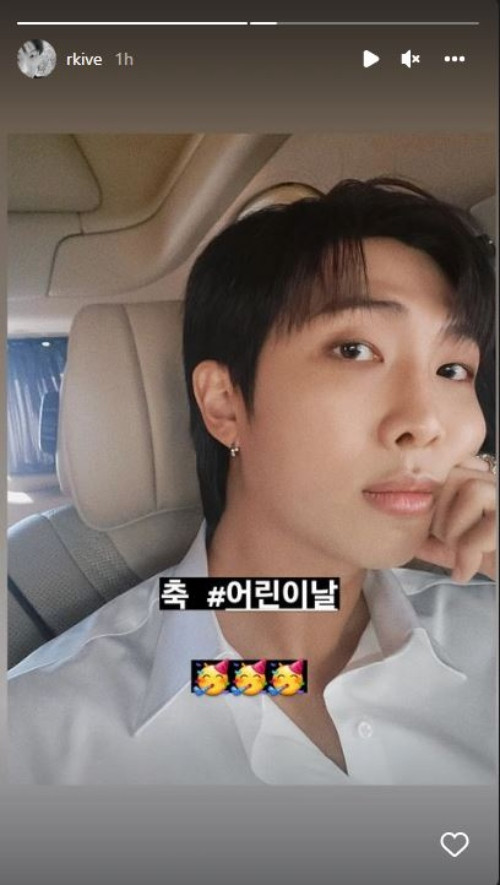 BTS's RM shares a handsome selfie in celebration of South Korea's