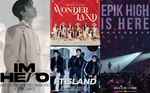 BOL4 (Bolbbalgan4), Epik High, F.T. Island, Lim Young Woong, misc., Sung Si Kyung, Yoon Ji Sung