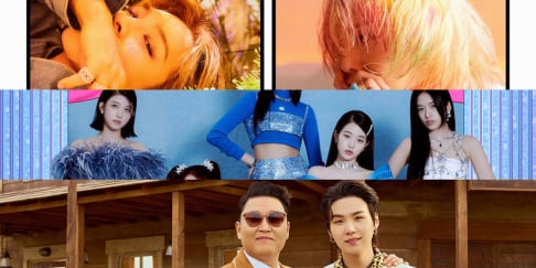 Big Bang, SUGA, (G)I-DLE, IU, IVE, Jay Park, Kim Min Suk, Lim Young Woong, Melomance, Psy, Red Velvet