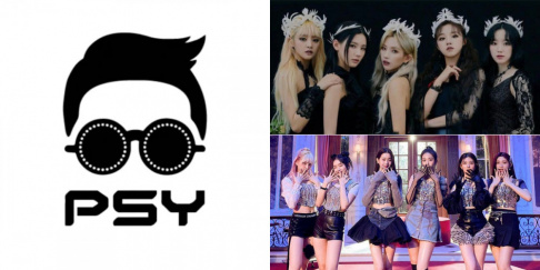 (G)I-DLE, IVE, Psy