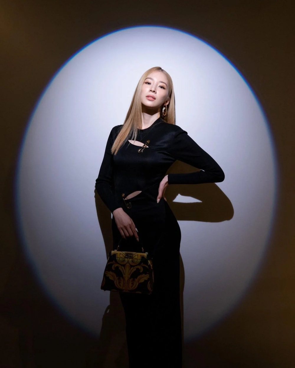 Korean celebrities who were sponsored by Fendi x Versace