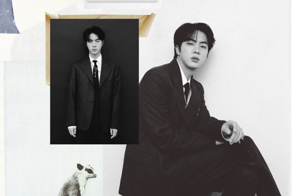 Korean media reports about GQ Fashion Editor selecting BTS's Jin as the  Pride of January