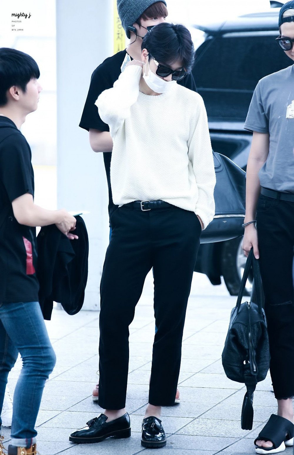 BTS Park Jimin - Jimin airport fashion is so breath taking