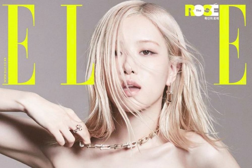 BLACKPINK Rosé for ELLE Korea Magazine June 2021 Issue