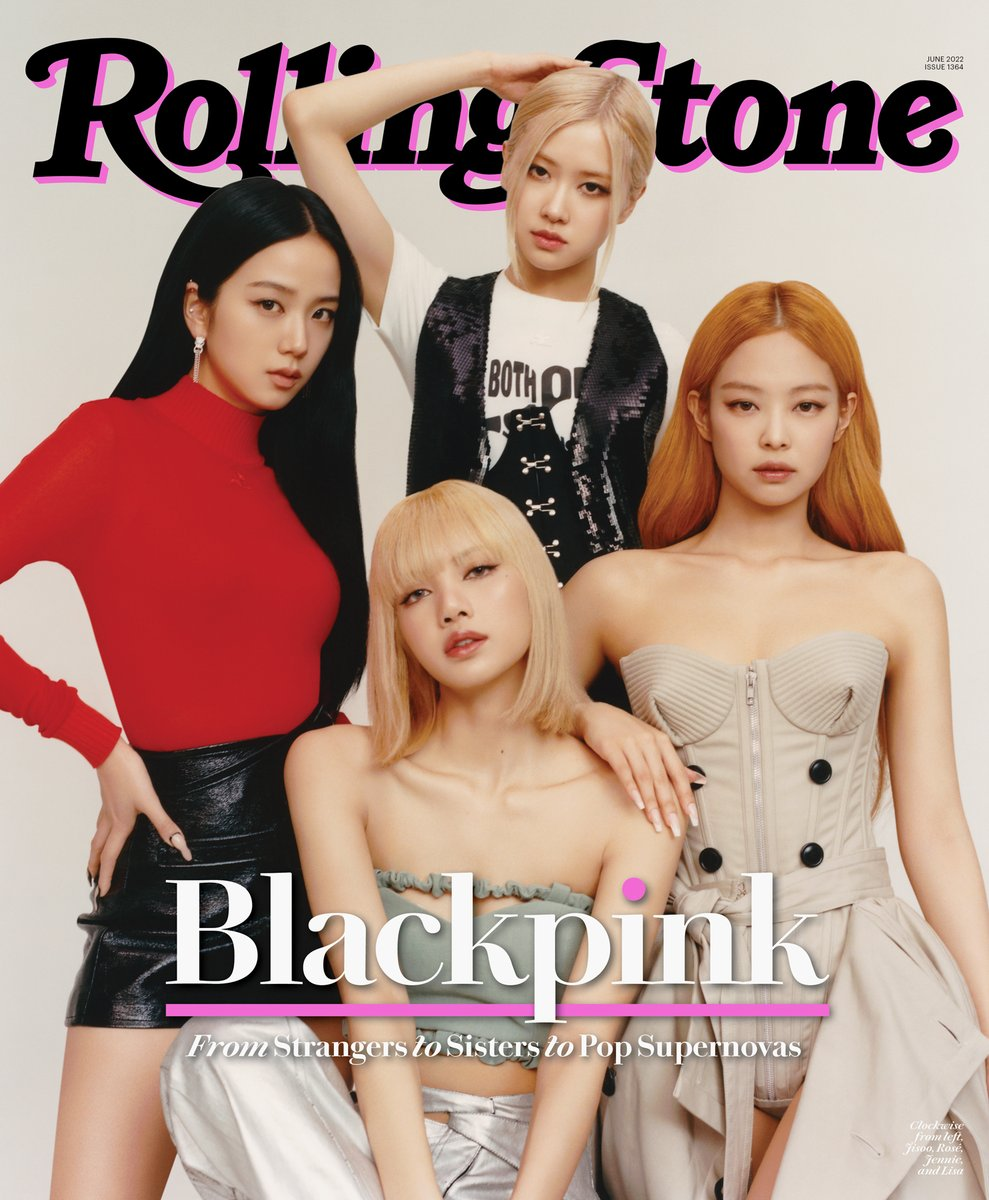BLACKPINK появились на обложке июньского номера журнала Rolling Stone
