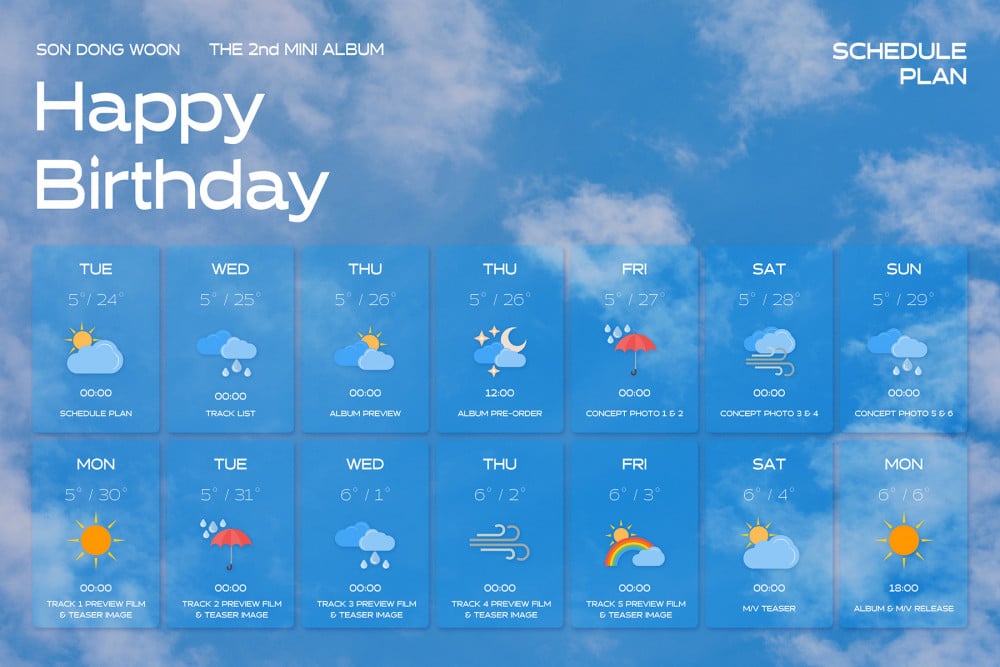 [Камбэк] Донун из Highlight мини-альбом «Happy Birthday»: музыкальный клип "Today's Weather"