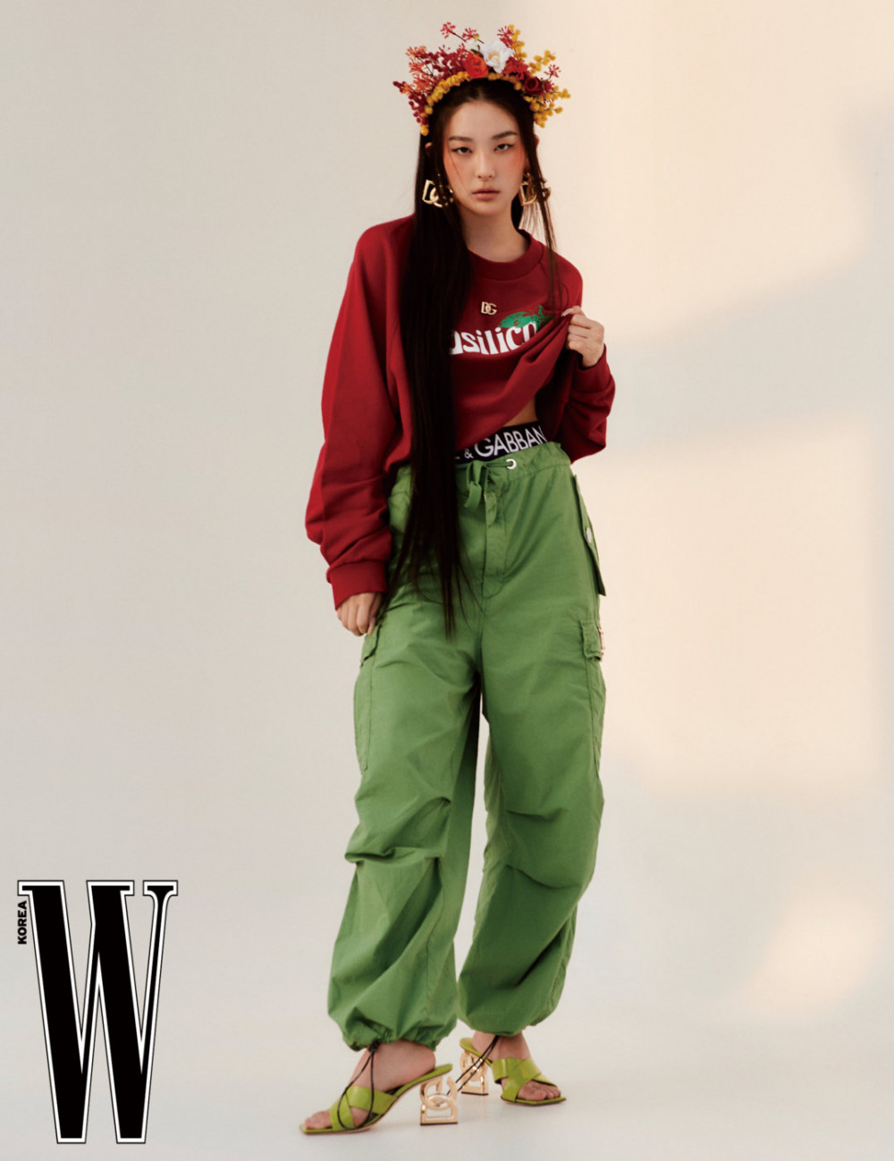 Стильная фотосессия Сыльги (Red Velvet) для журнала «W Korea»