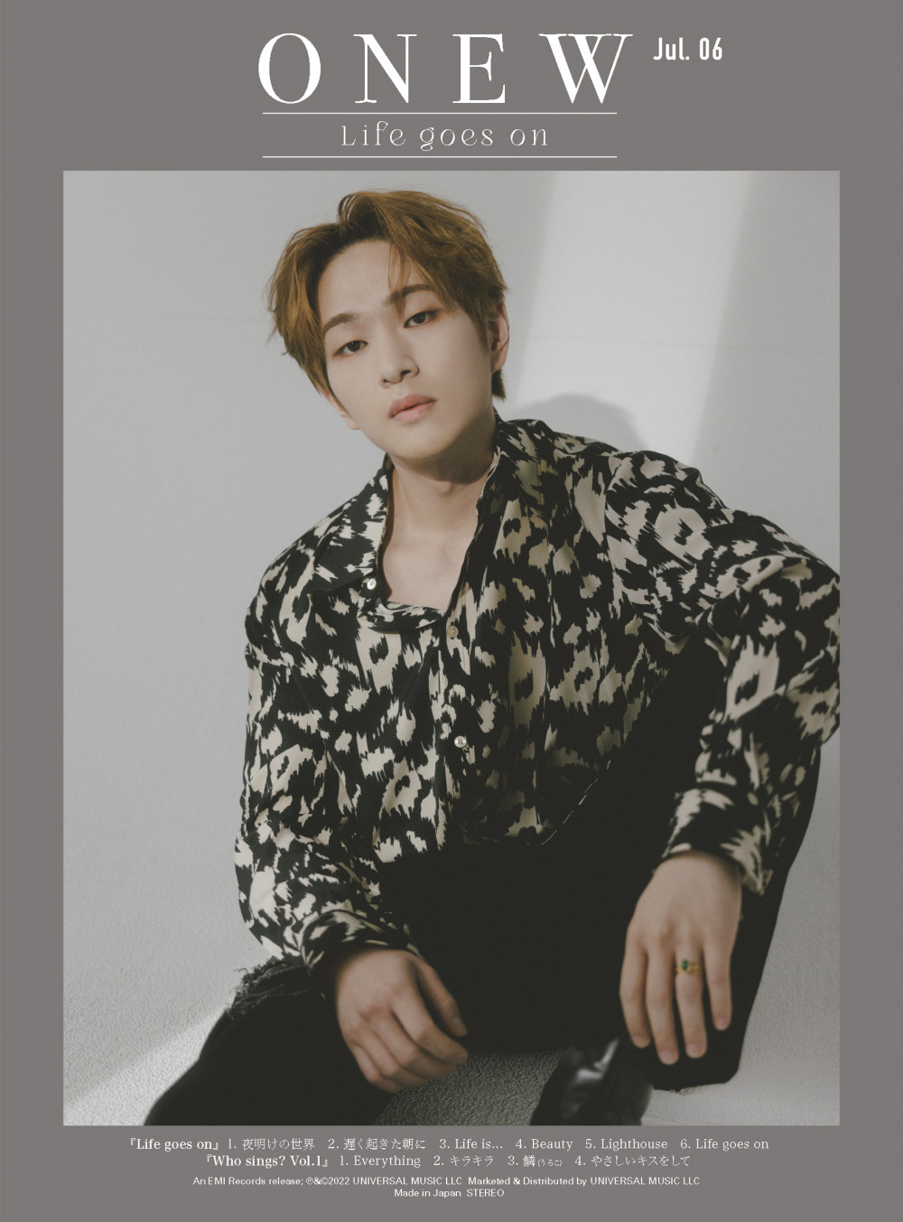 クリアランス専門店 ONEW Concert Tour 2022 Life goes on digiescola