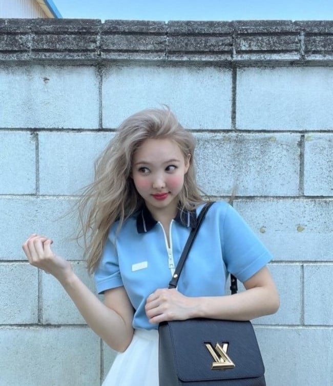 W Korea April Pictorial TWICE Nayeon x Louis Vuitton