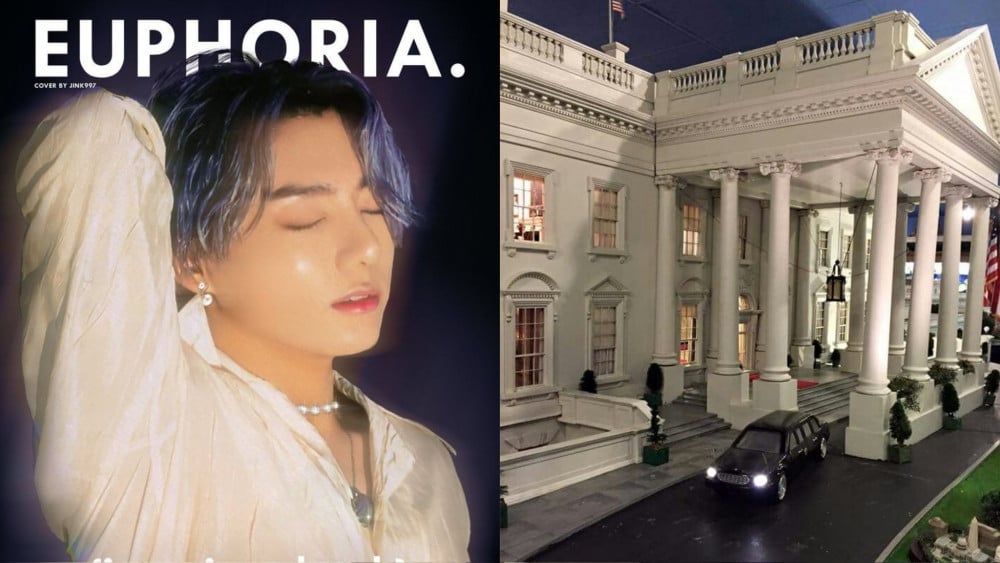 Jungkook's worldwide solo hit 'Euphoria' was played by the White House as  background music in BTS x President Biden meeting | allkpop