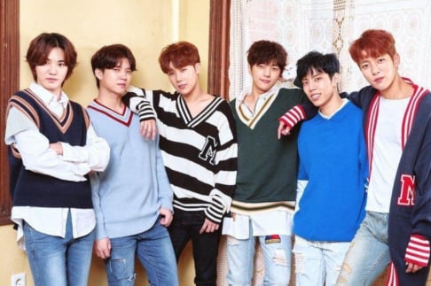 INFINITE, Sunggyu, Kim Myung Soo (L), Dongwoo, Woohyun, Sungjong, Sungyeol