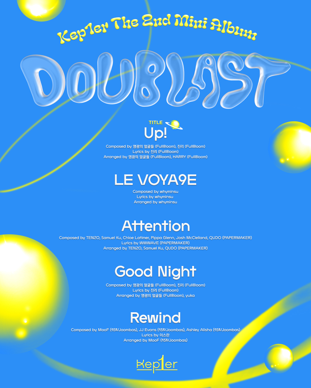 [Камбэк] Kep1er мини-альбом «Doublast»: музыкальный клип "Up!"