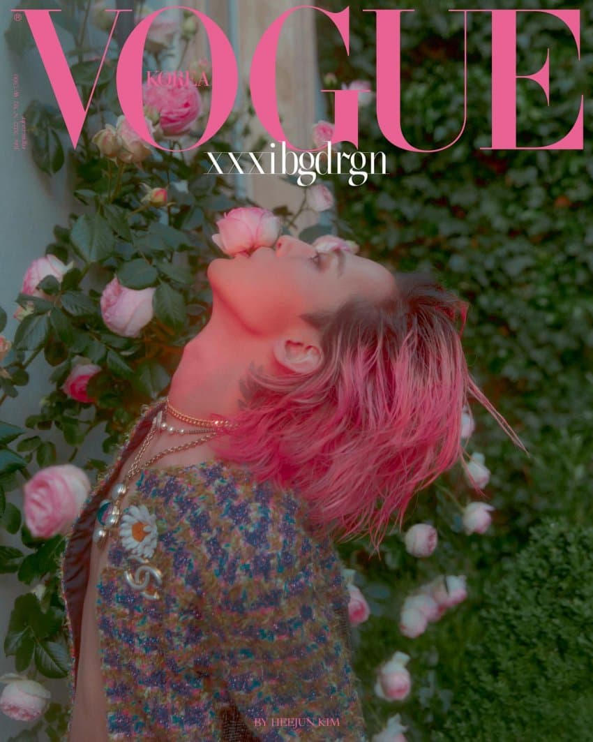 G-Dragon на обложке Vogue Korea