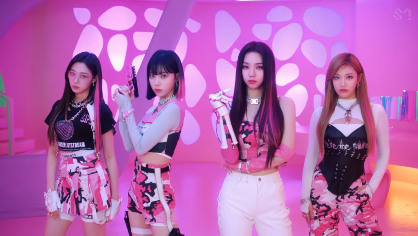 ‘Savage’ becomes aespa’s 3rd MV to exceed 200 million views on YouTube
