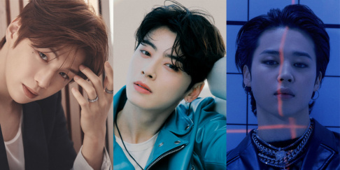 ASTRO, Cha Eun Woo, BTS, Jimin, Kang Daniel