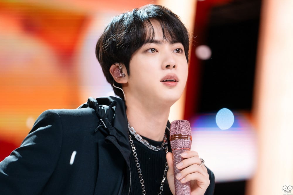 K-Netizens are left speechless seeing #BTS's #Jin's photos from Inkigayo