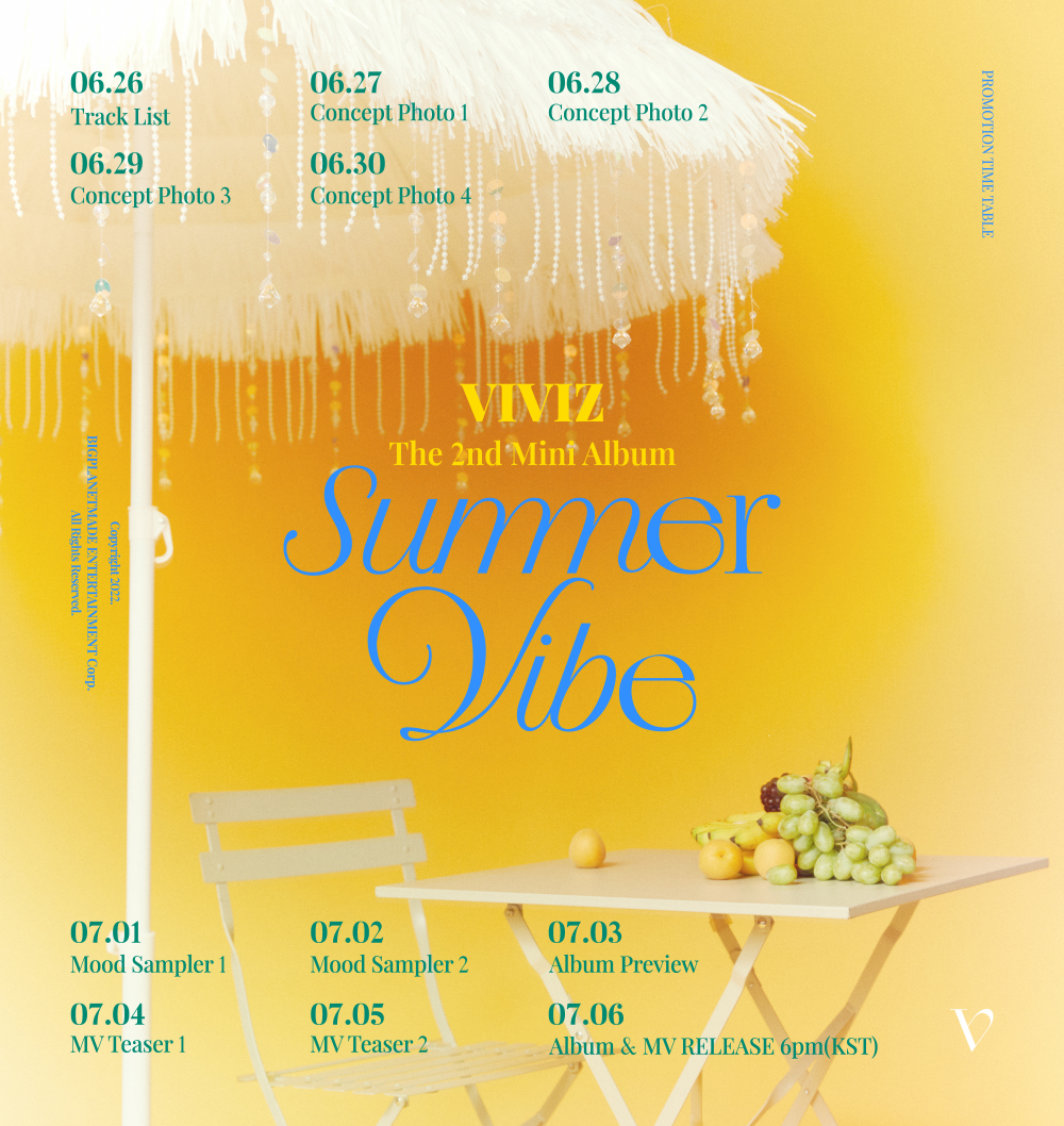 [Камбэк] VIVIZ мини-альбом «Summer Vibe»: музыкальный клип