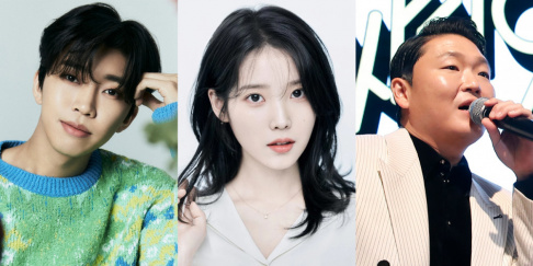 BTS, IU, Lim Young Woong, Psy