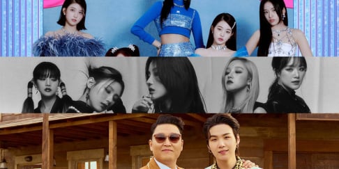 Big Bang, BTS, SUGA, (G)I-DLE, IVE, LE SSERAFIM, Lim Young Woong, Melomance, Psy, 10cm