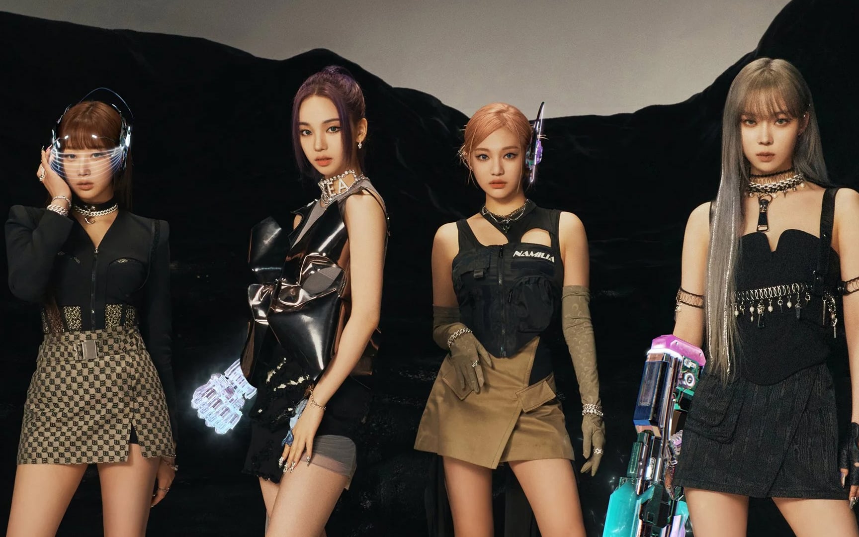aespa is ready for battle in the new set of group teasers for their 2nd minialbum