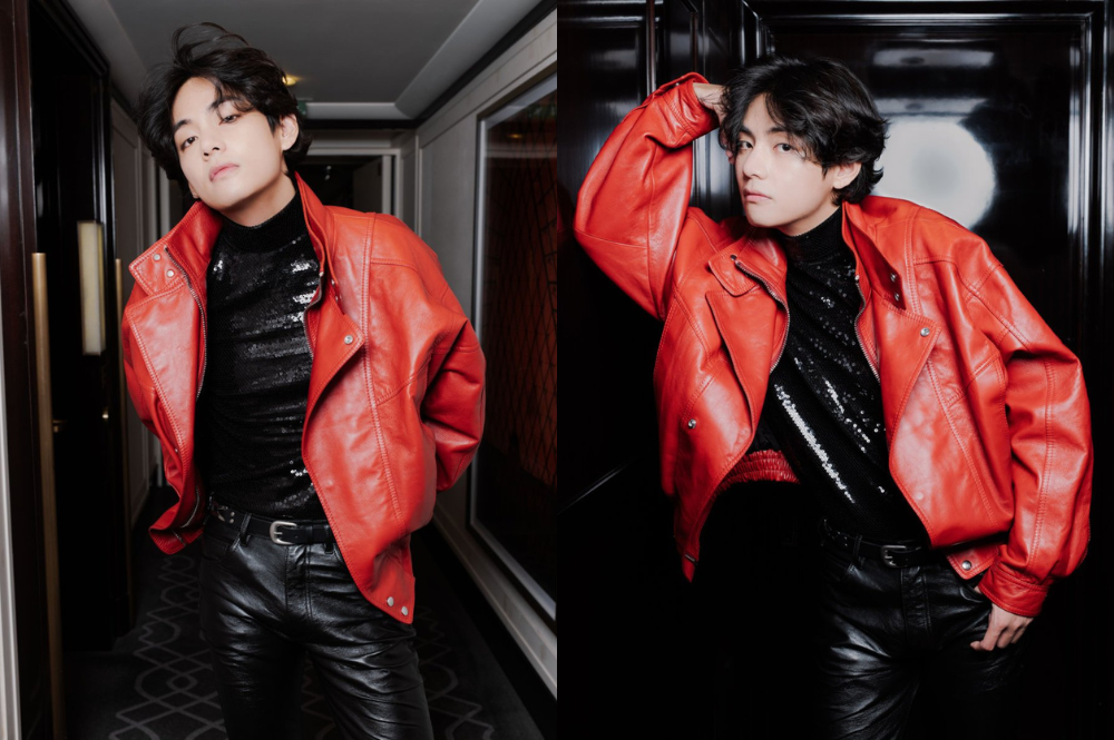 Netizens shocked by BTS Kim Taehyung's no-makeup photoshoot with 'W Korea'  before the CELINE Fashion Show