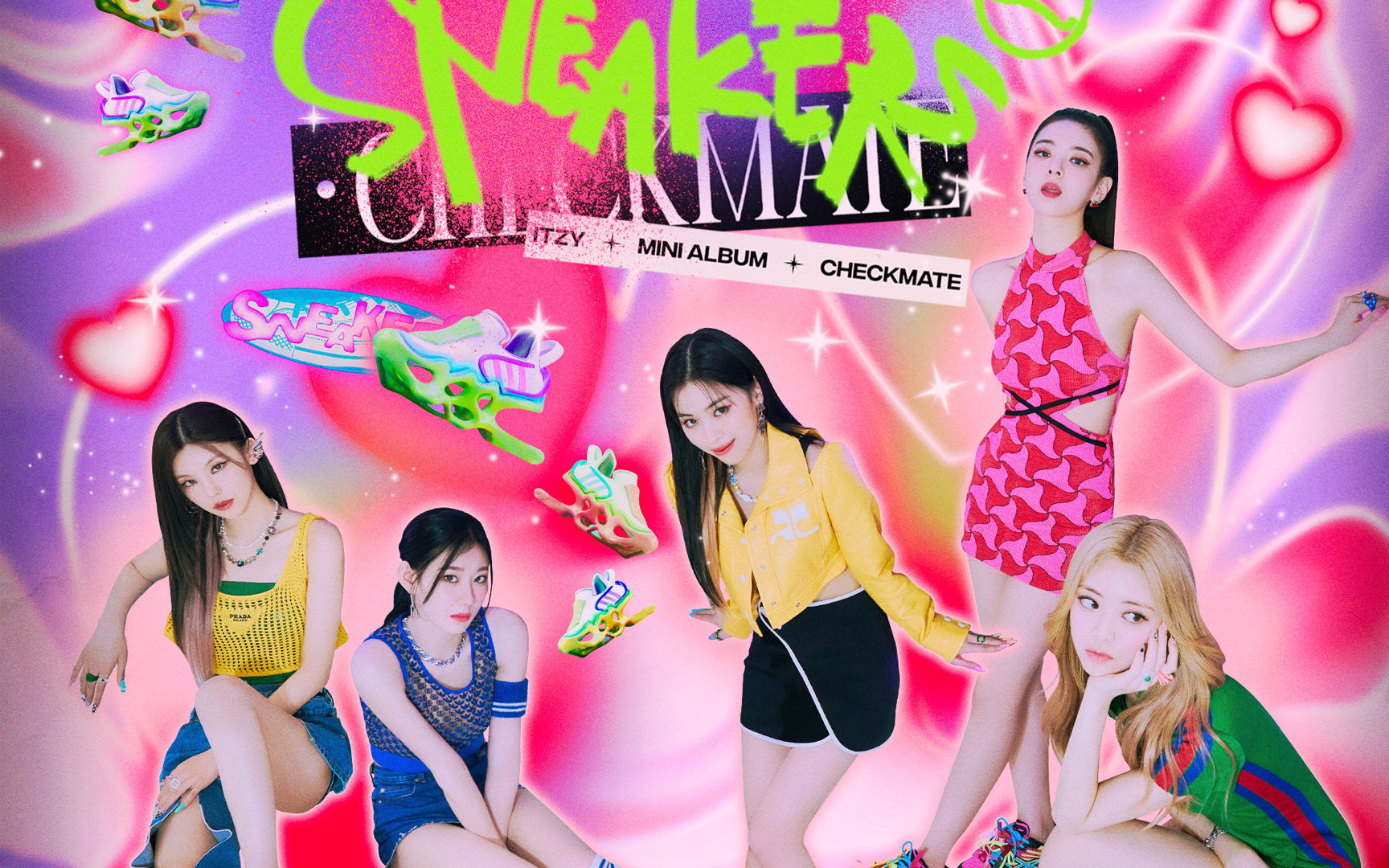 Itzy Checkmate Group Poster for Sale by LiveKpop