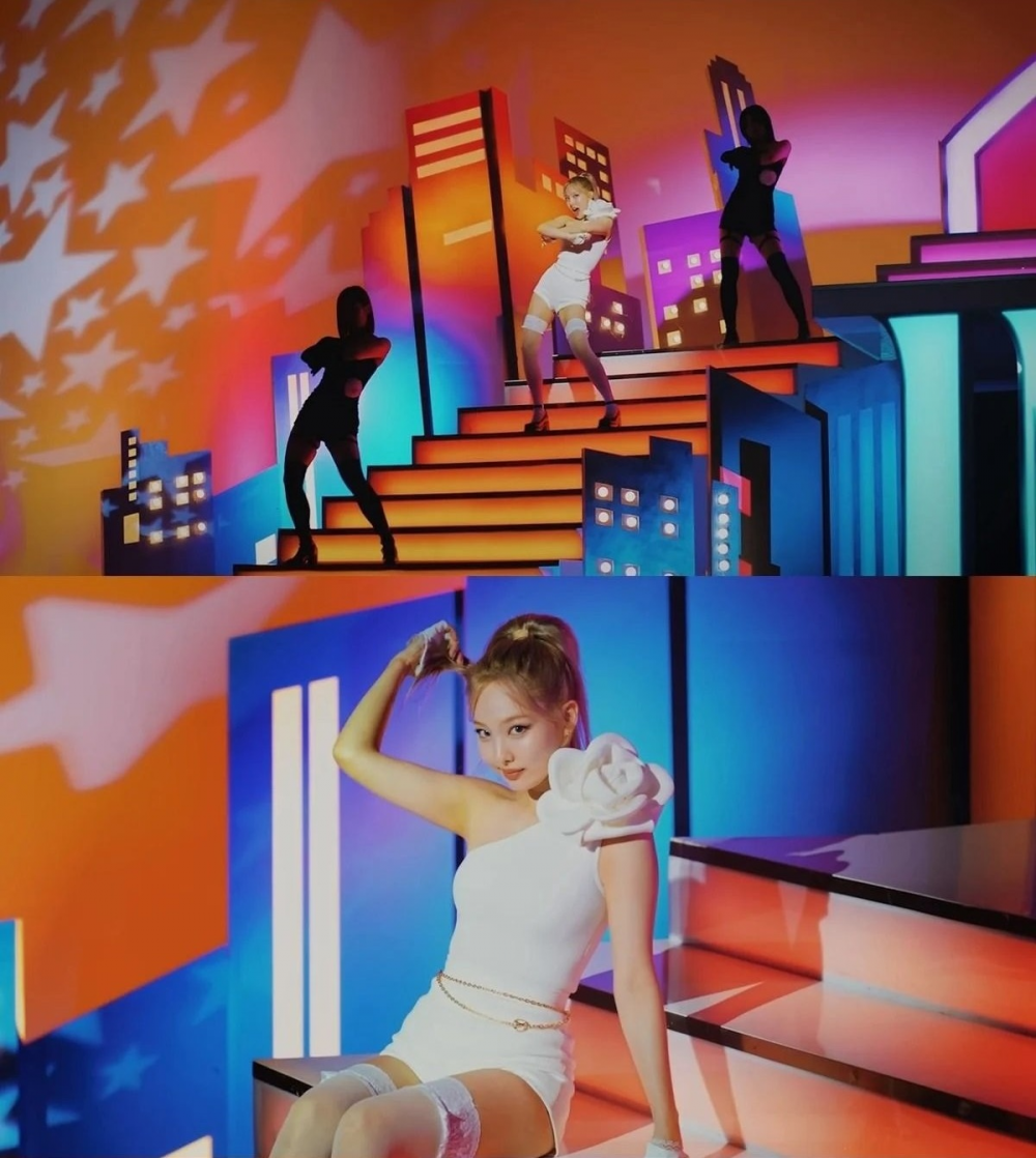 Netizens are impressed by how many outfits TWICE's Nayeon wore in her POP  music video