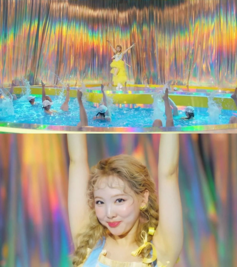 Netizens Shocked After Realizing TWICE Nayeon's Outfit For POP Was Made  From A Designer Towel - Koreaboo