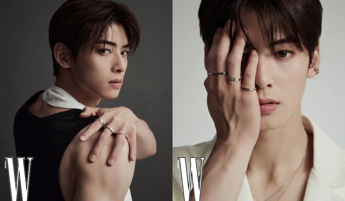 ASTRO CHA EUNWOO for W Korea x CHAUMET August Issue 2022