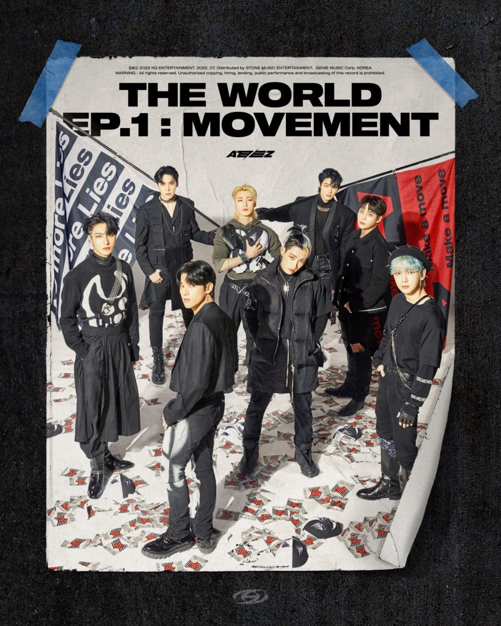 [Камбэк] ATEEZ альбом "The World Ep.1: Movement": концепт-фото (Сан, Минги)