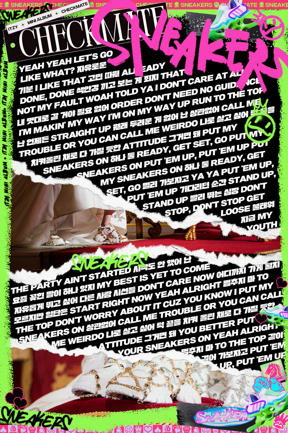 ITZY CHECKMATE Lyrics (있지 CHECKMATE 가사) (Color Coded Lyrics) @mfy 