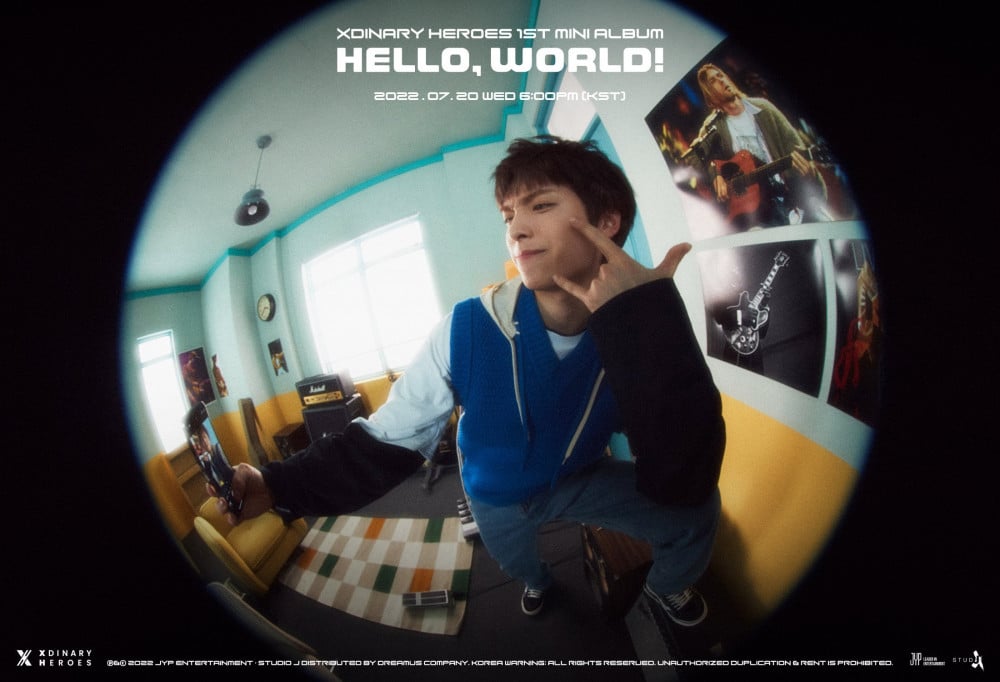 [Камбэк] Xdinary Heroes мини-альбом «Hello, world!»: концепт-фото (Од)