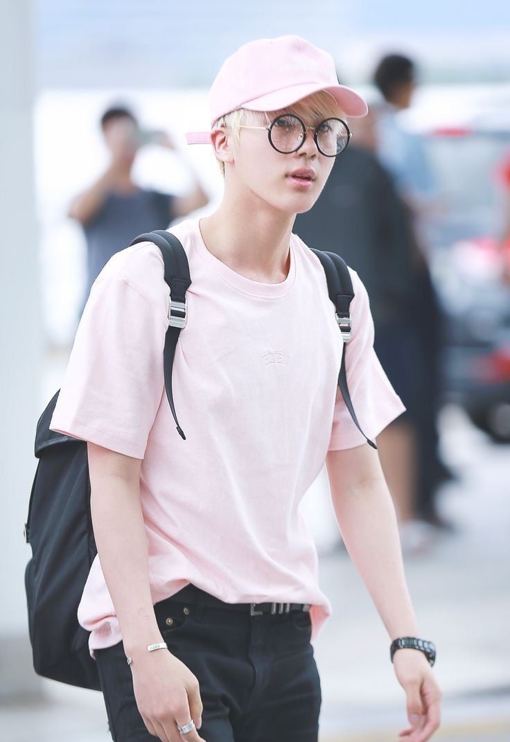 BTS Jin - Airport Fashion | Essential T-Shirt