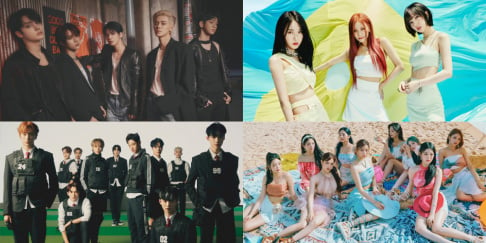 fromis_9, Heize, ITZY, IVE, Kep1er, LE SSERAFIM, Oh My Girl, The Boyz, TXT, VIVIZ