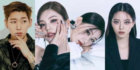 Zico, ITZY, Chaeryeong, Yeji, Yuna