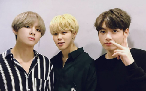 BTS, V, Jungkook, Jimin