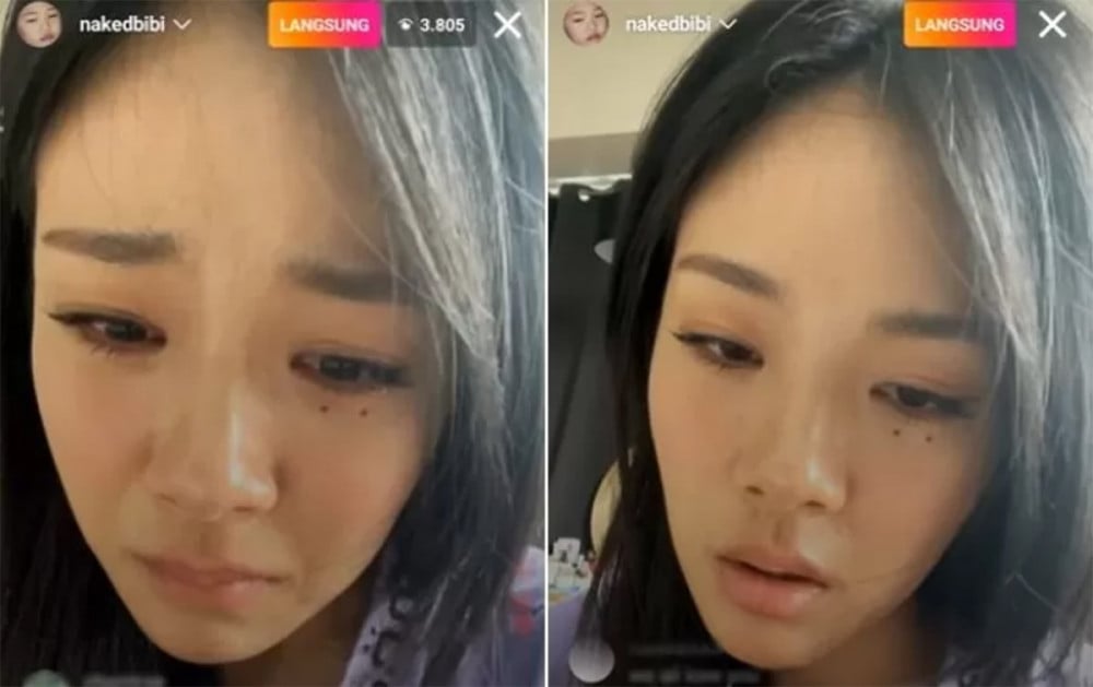 Singer BIBI assures fans that she's okay after breaking down crying on  Instagram live | allkpop