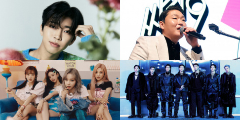 aespa, BTS, Lim Young Woong, Psy