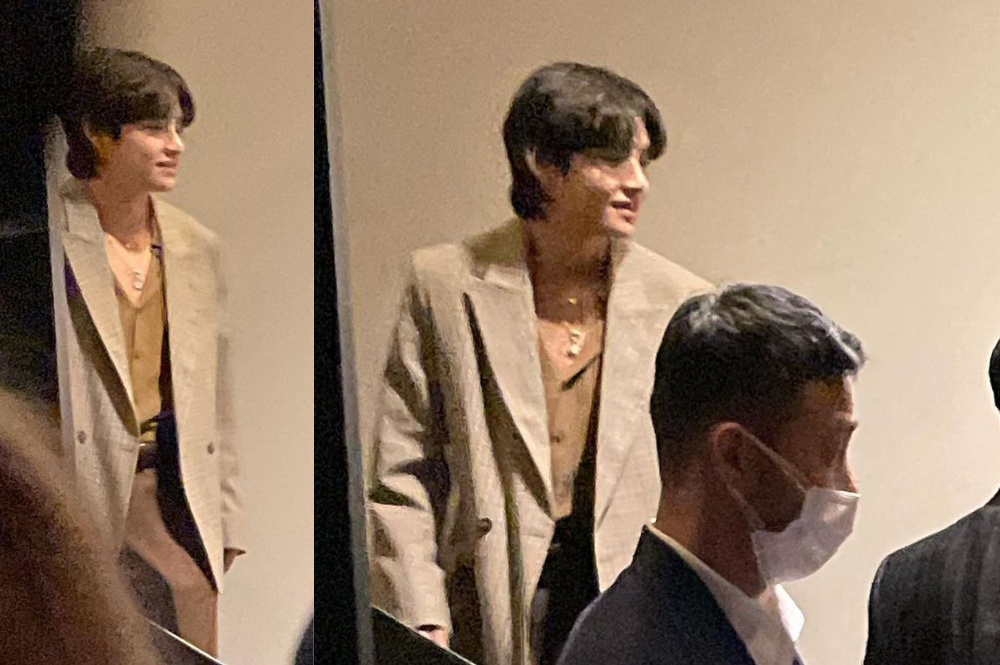 Kim Taehyung in Louis Vuitton Show in Seoul 😱 