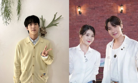 BTS, Jin, J-Hope, IU