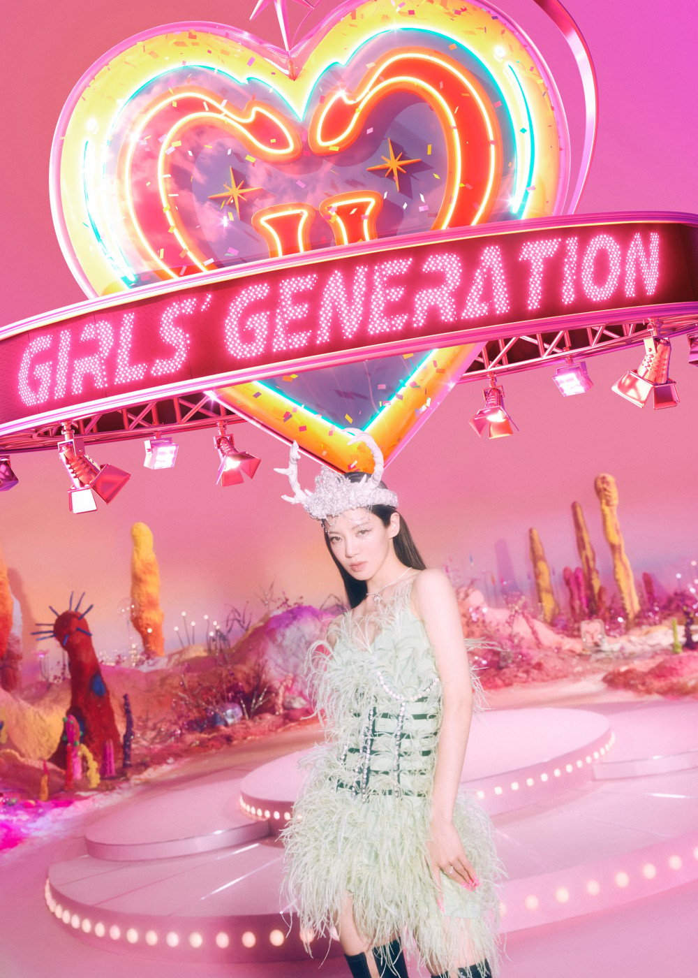 Girls Generation Reveal Cosmic Festa Version Teaser Photos Of Hyoyeon Yuri And Tiffany Allkpop