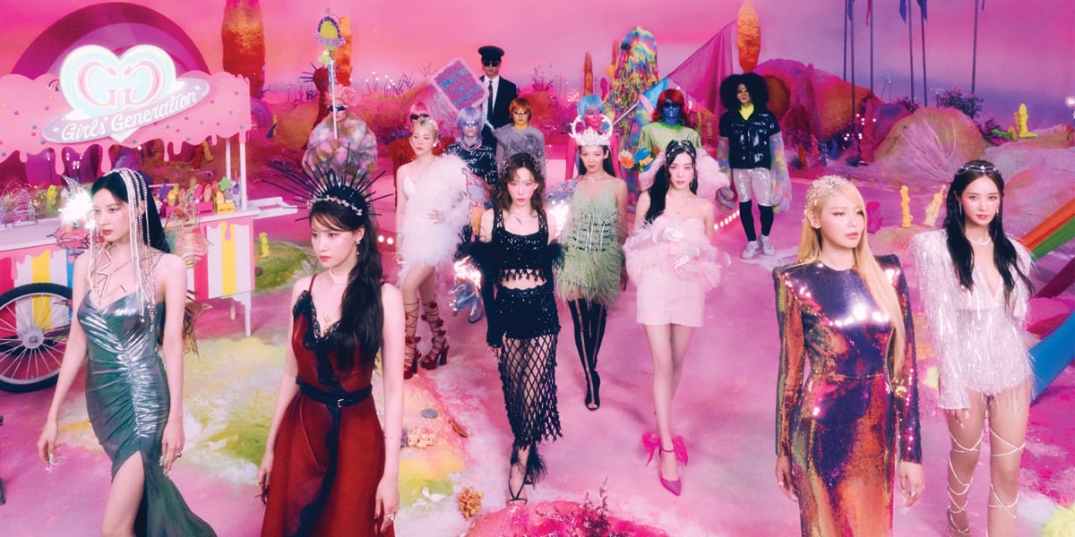 Girls' Generation conquer the new world in group 'Cosmic Festa' version  teaser images | allkpop