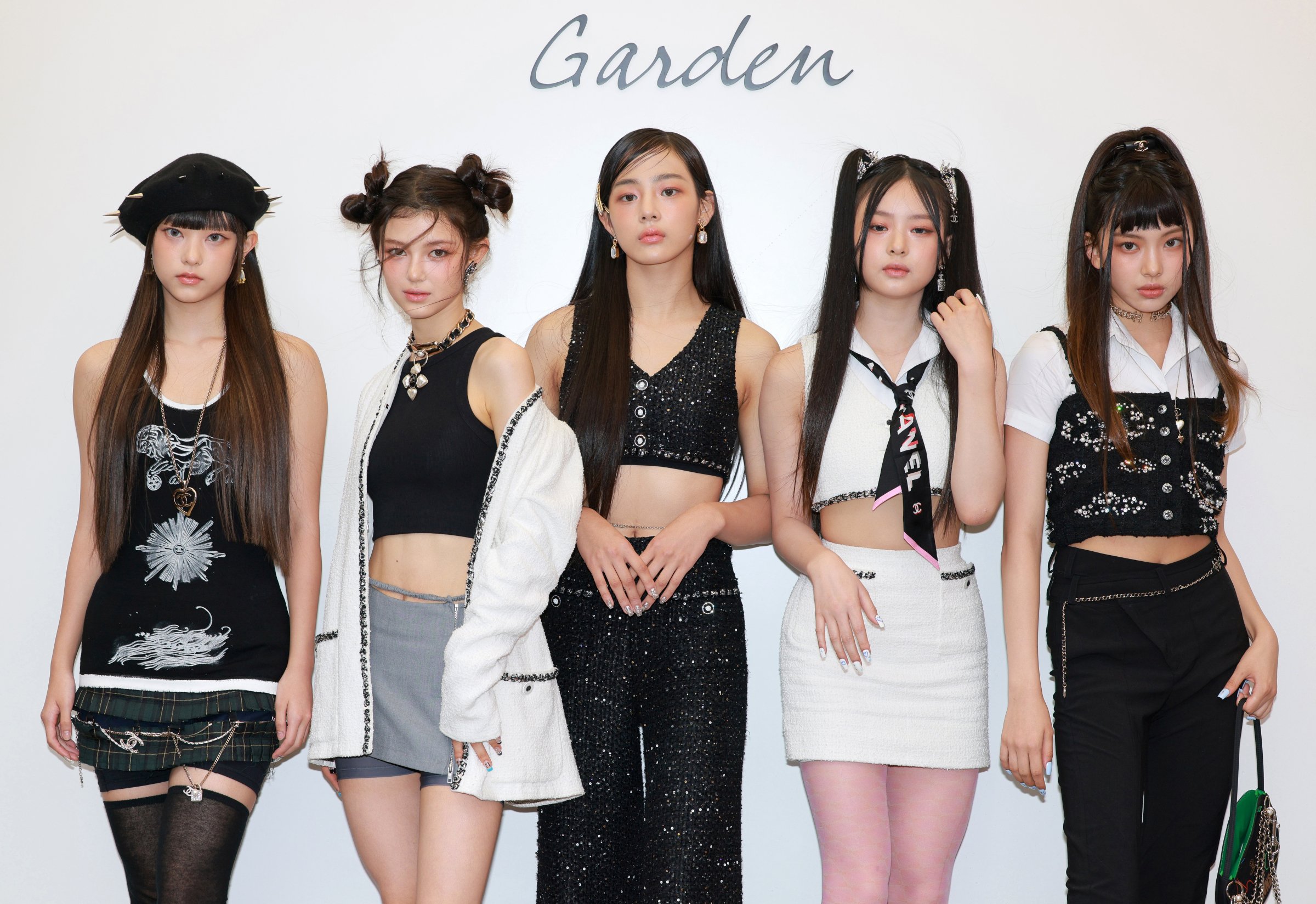 NewJeans make their first public appearance after debut at opening