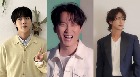 BTS, Jin, Kim Nam Gil, ZE:A, Im Si Wan (Siwan)